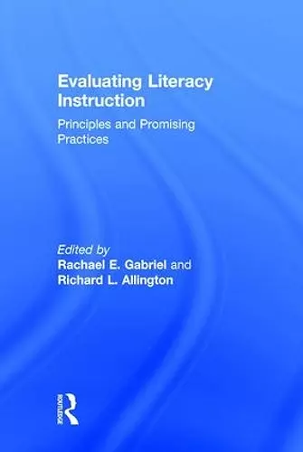 Evaluating Literacy Instruction cover