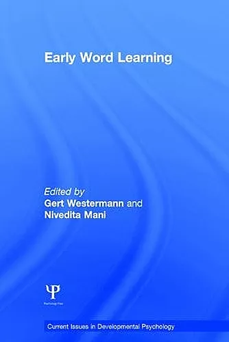 Early Word Learning cover