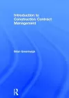 Introduction to Construction Contract Management cover