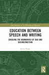 Education between Speech and Writing cover