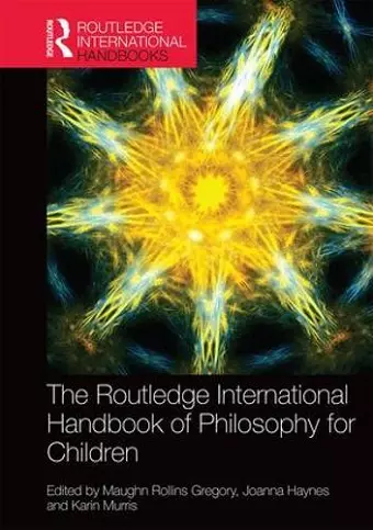 The Routledge International Handbook of Philosophy for Children cover