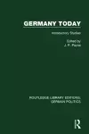 Germany Today (RLE: German Politics) cover