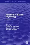 Advances in School Psychology (Psychology Revivals) cover