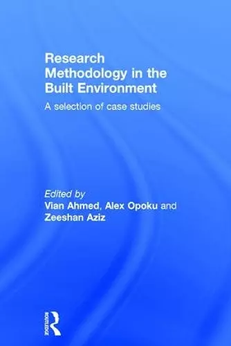 Research Methodology in the Built Environment cover