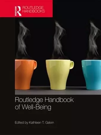 Routledge Handbook of Well-Being cover