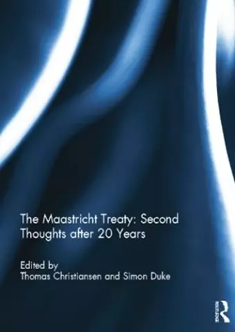 The Maastricht Treaty: Second Thoughts after 20 Years cover