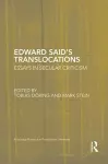 Edward Said's Translocations cover