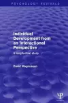 Individual Development from an Interactional Perspective cover