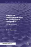 Individual Development from an Interactional Perspective cover