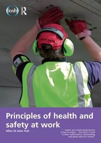 Principles of Health and Safety at Work cover