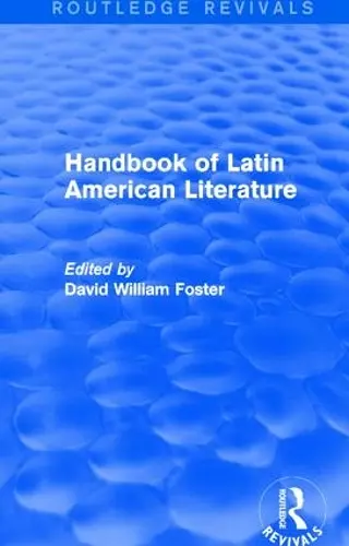 Handbook of Latin American Literature (Routledge Revivals) cover