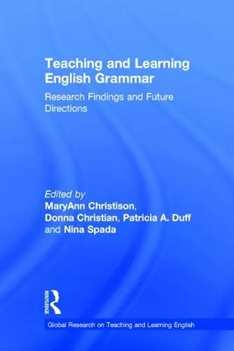 Teaching and Learning English Grammar cover