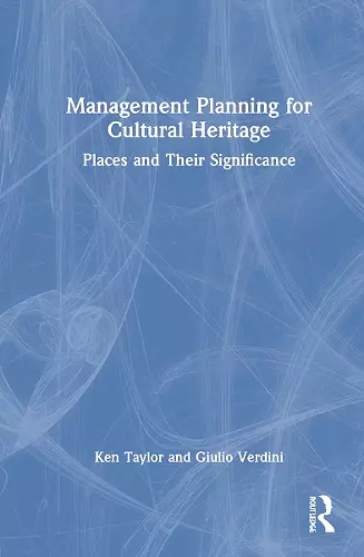 Management Planning for Cultural Heritage cover