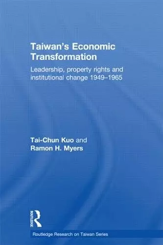 Taiwan's Economic Transformation cover