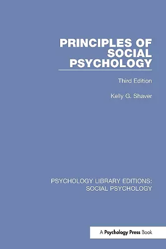 Principles of Social Psychology cover