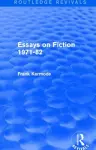 Essays on Fiction 1971-82 (Routledge Revivals) cover