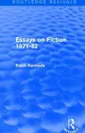 Essays on Fiction 1971-82 (Routledge Revivals) cover
