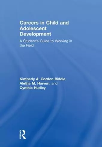 Careers in Child and Adolescent Development cover