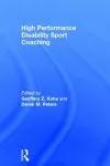 High Performance Disability Sport Coaching cover