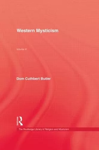 Western Mysticism cover