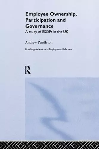 Employee Ownership, Participation and Governance cover