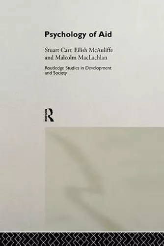 Psychology of Aid cover