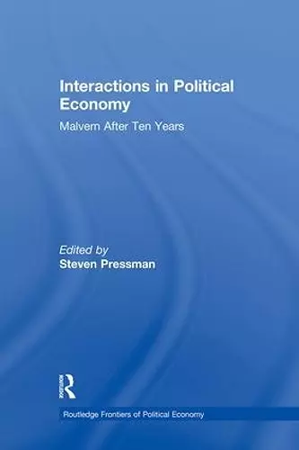 Interactions in Political Economy cover