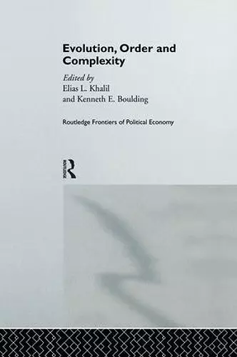 Evolution, Order and Complexity cover