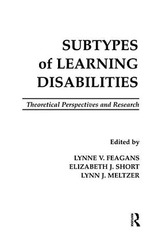 Subtypes of Learning Disabilities cover