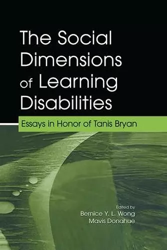 The Social Dimensions of Learning Disabilities cover