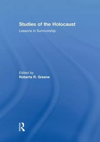 Studies of the Holocaust cover