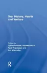 Oral History, Health and Welfare cover