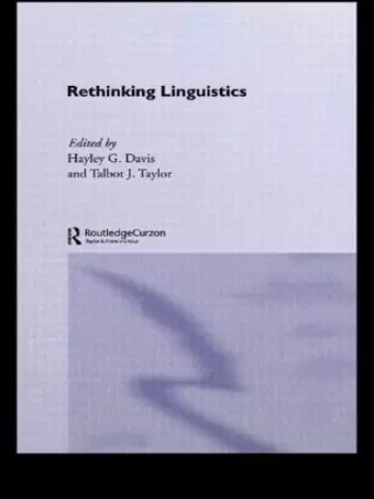 Rethinking Linguistics cover