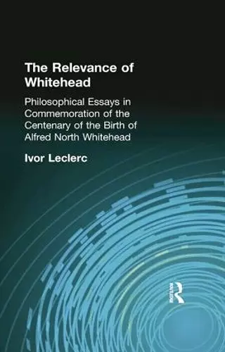 The Relevance of Whitehead cover