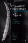 The Psychoanalytic Study of Society, V. 17 cover