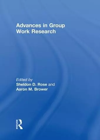 Advances in Group Work Research cover