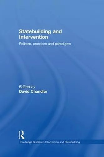 Statebuilding and Intervention cover