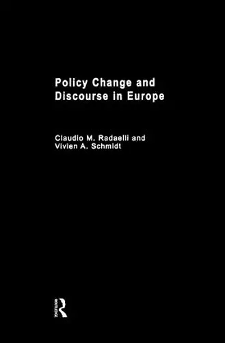 Policy Change & Discourse in Europe cover