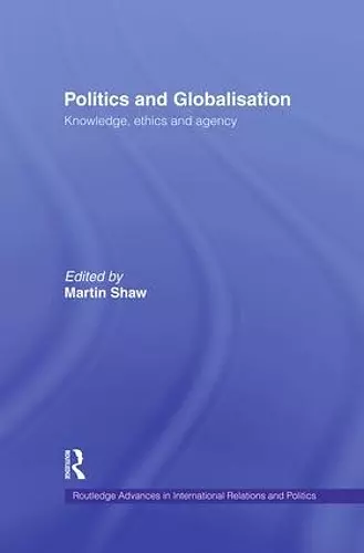 Politics and Globalisation cover