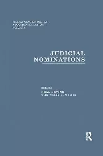 Judicial Nominations cover