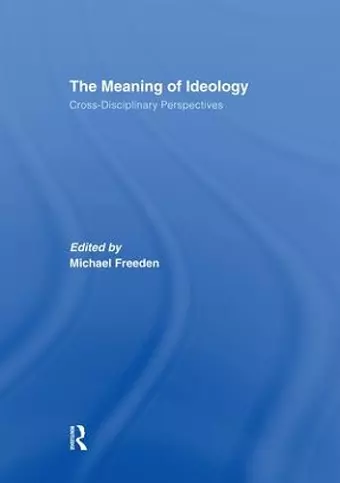 The Meaning of Ideology cover