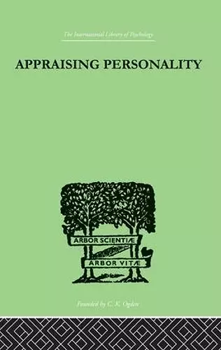 Appraising Personality cover