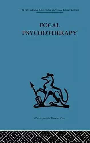 Focal Psychotherapy cover