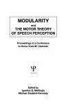 Modularity and the Motor theory of Speech Perception cover