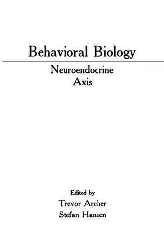 Behavioral Biology cover