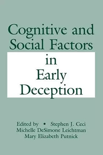 Cognitive and Social Factors in Early Deception cover