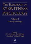 Handbook Of Eyewitness Psychology 2 Volume Set cover