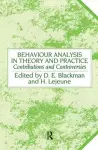 Behaviour Analysis in Theory and Practice cover