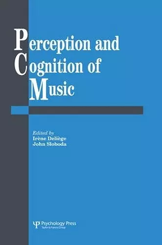 Perception And Cognition Of Music cover