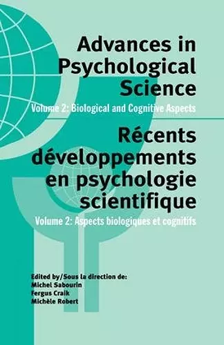 Advances in Psychological Science, Volume 2 cover